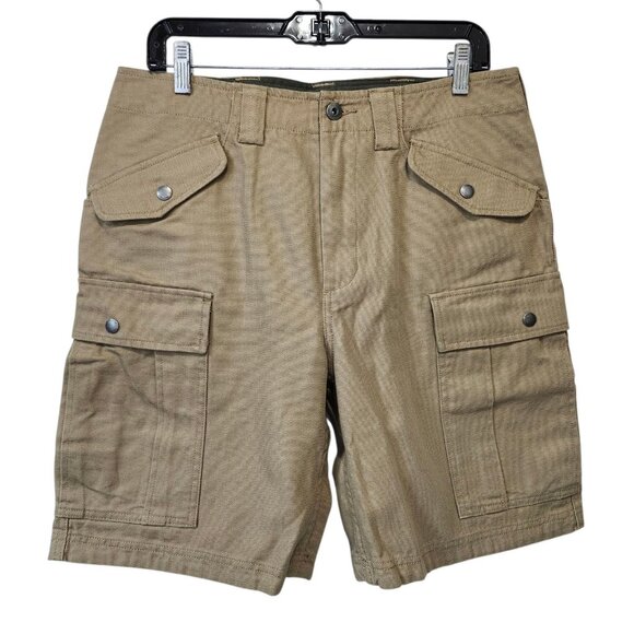 Duluth Trading Company Men’s 32 Cotton Heavy Work Canvas Cargo Shorts NWOT - Picture 1 of 10